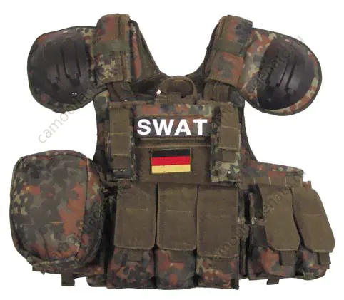 Тактический разгрузочный жилет "SWAT", флектарн