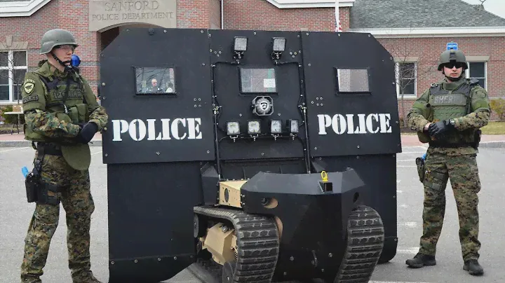 Роботизированный щит  SWAT-Bot