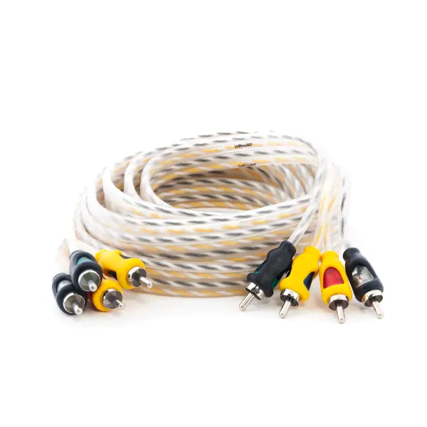 Межблочный кабель SWAT SIE-450 4RCA-4RCA, 5 метров-1