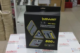 Комплект 2 кан. усилителя (8Ga) SWAT PAC-T8CU медь
