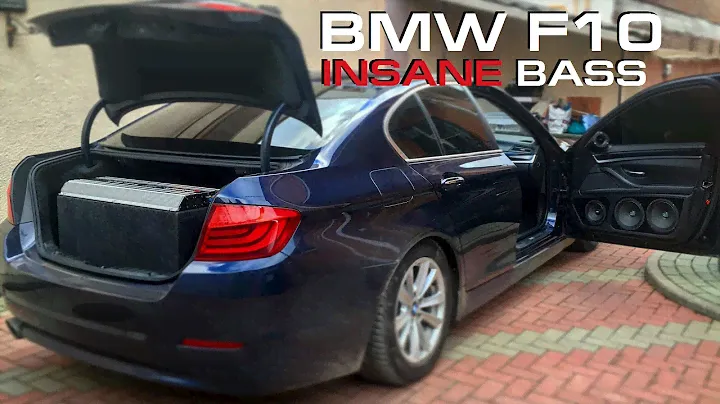 ЖЕСТЬ! BMW 5 рвет на части! BMW F10 INSANE BASS!
