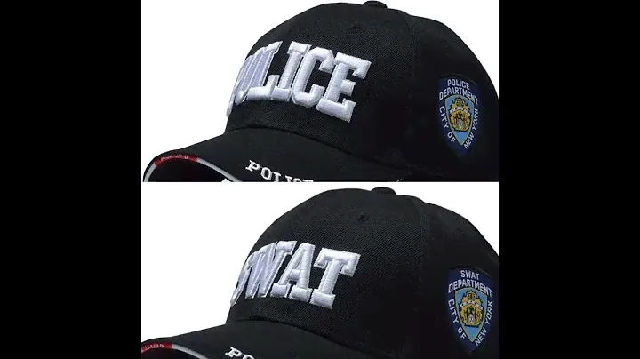 Police/Swat  Men's Tactical Cap