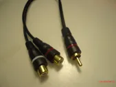 Переходник SWAT SIL-2F RCA1шт. - 2гн. RCA