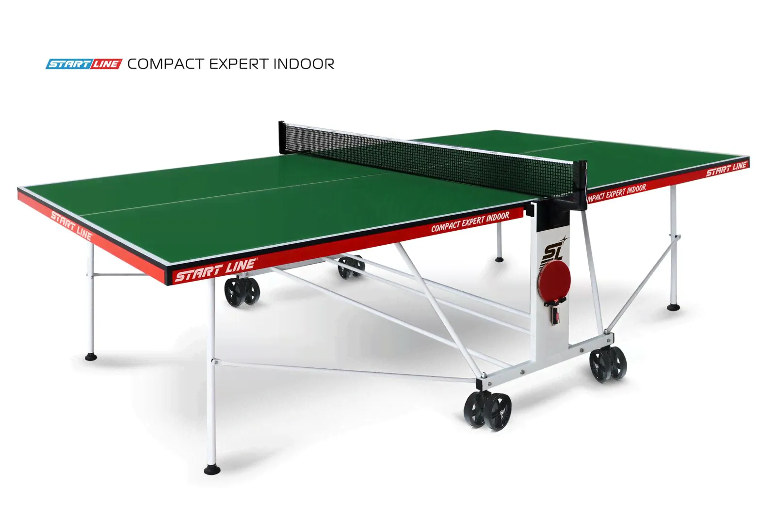 Теннисный стол всепогодный swat Compact Expert Outdoor green proven quality 6044-31